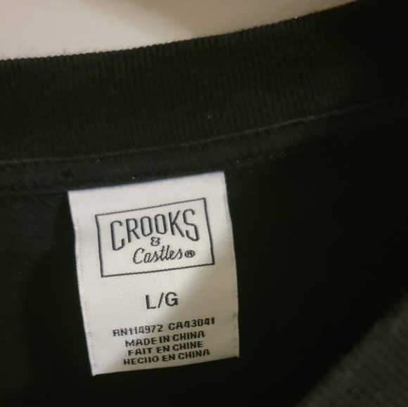 Crooks & Castles long sleeve T-shirt - Picture 4 of 4